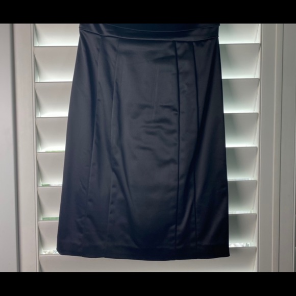 Bebe Strapless Satin Cocktail Dress *Brand New - Picture 3 of 5